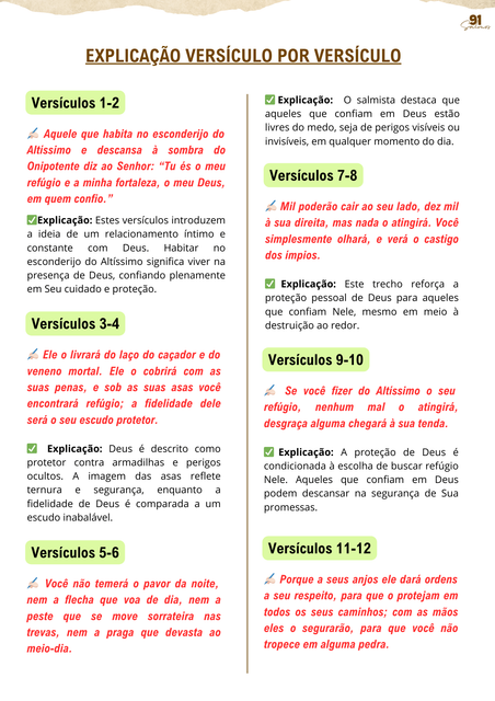 Método Versículo por Versículo
