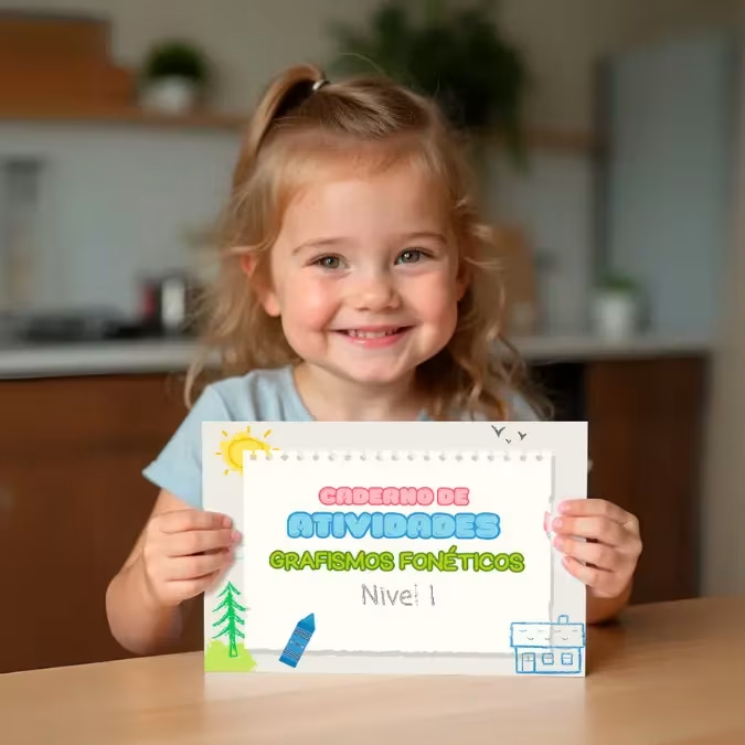 Criança progredindo