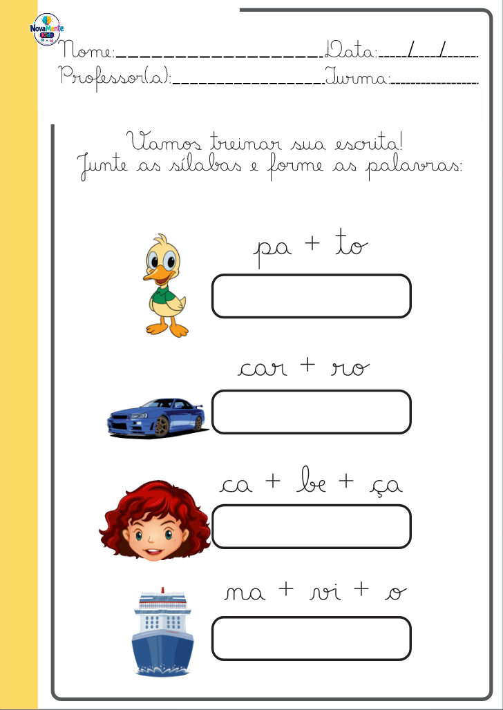 caderno de caligrafia comprar